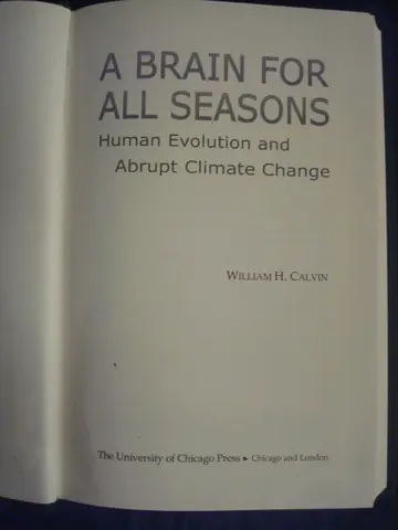 Cover of A Brain for All Seasons
