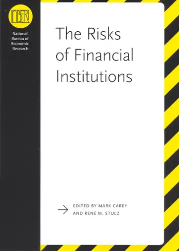 Cover of The Risks of Financial Institutions