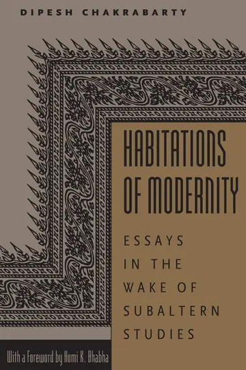Cover of Habitations of Modernity
