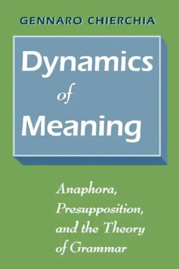Cover of Dynamics of Meaning