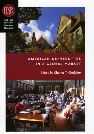 Cover of American Universities in a Global Market ((NBER) National Bureau of Economic Research Conference Reports)