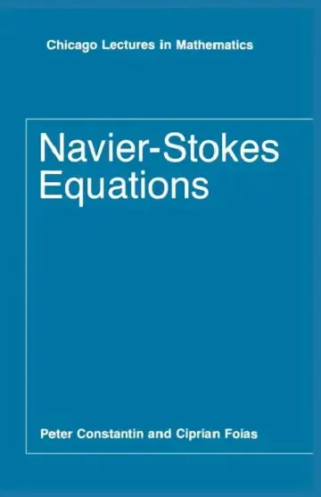 Cover of Navier-Stokes Equations
