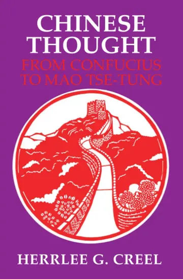 Cover of Chinese Thought from Confucius to Mao TSE-Tung