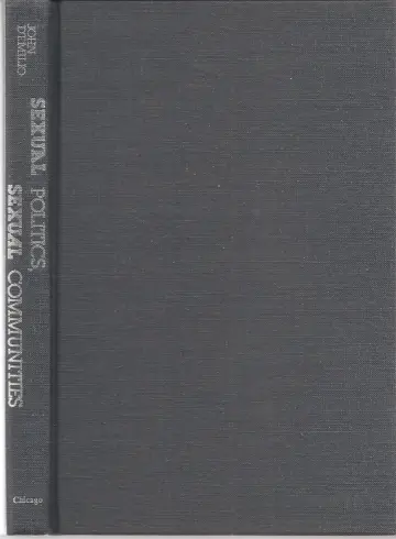 Cover of Sexual Politics, Sexual Communities