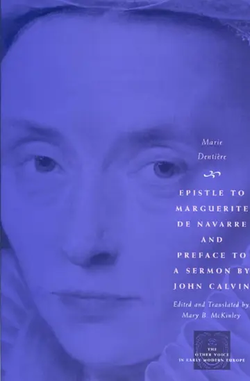 Cover of Epistle to Margeurite de Navarre and Preface to a Sermon by John Calvin
