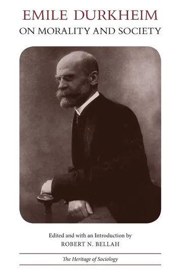 Cover of On Morality and Society Selected Writings
