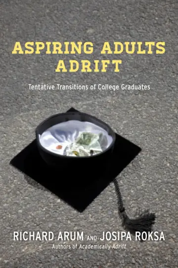 Cover of Aspiring Adults Adrift – Tentative Transitions of College Graduates