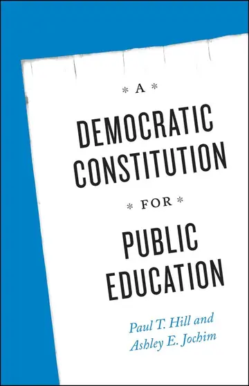 Cover of A Democratic Constitution for Public Education