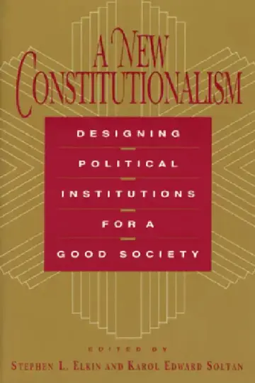Cover of A New Constitutionalism