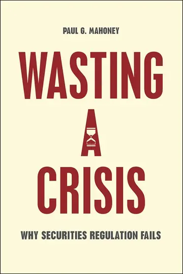 Cover of Wasting a Crisis