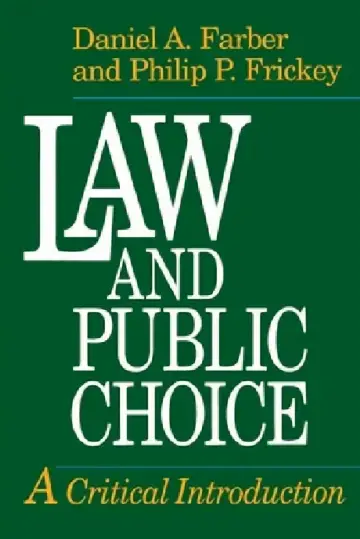 Cover of Law and Public Choice
