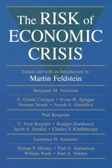 Cover of Risk of Economic Crisis ((NBER) National Bureau of Economic Research Conference Reports)