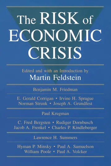 Cover of The Risk of Economic Crisis