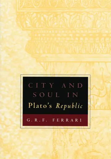 Cover of City and Soul in Plato′s Republic