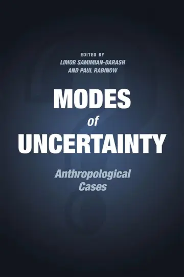 Cover of Modes of Uncertainty