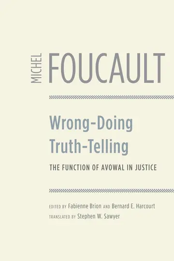 Cover of Wrong-Doing, Truth-Telling