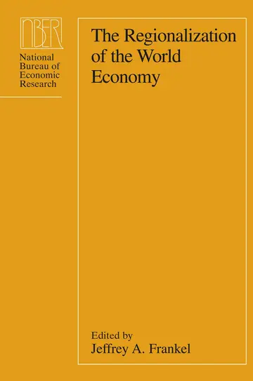 Cover of The Regionalization of the World Economy