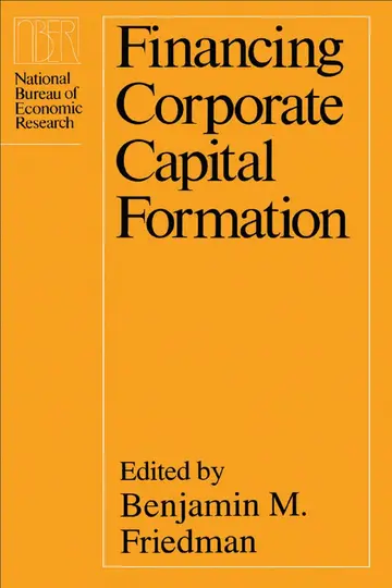 Cover of Financing Corporate Capital Formation