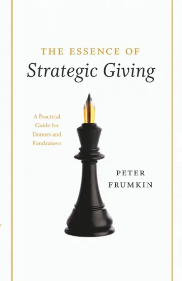 Cover of The Essence of Strategic Giving