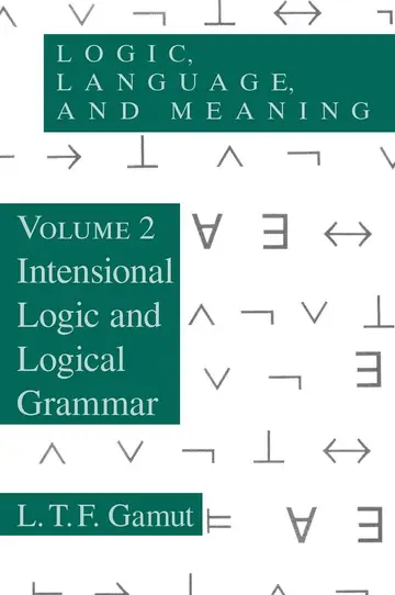 Cover of Logic, Language, and Meaning, Volume 2