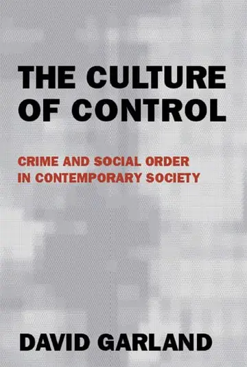 Cover of The Culture of Control
