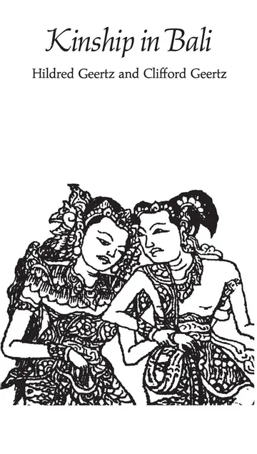 Cover of Kinship in Bali