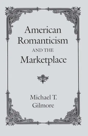 Cover of American Romanticism and the Marketplace
