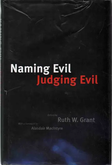 Cover of Naming Evil, Judging Evil