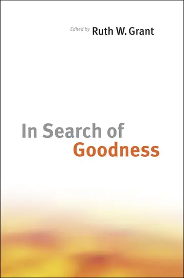 Cover of In Search of Goodness