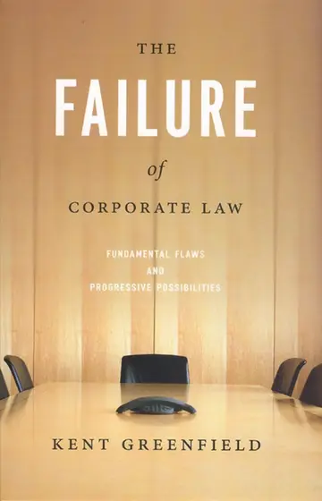 Cover of The Failure of Corporate Law