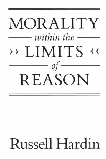 Cover of Morality Within the Limits of Reason