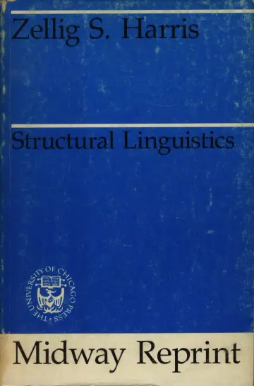 Cover of Structural Linguistics
