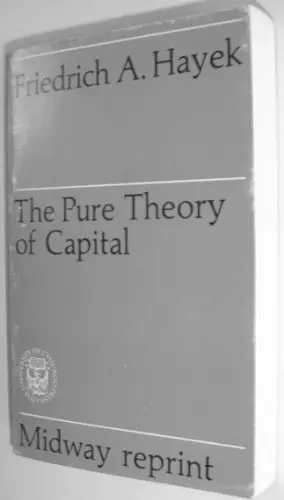 Cover of Pure Theory of Capital