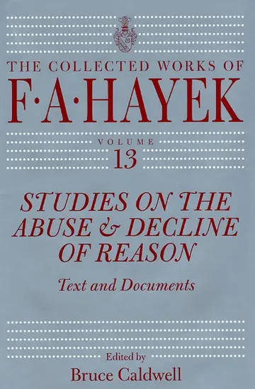 Cover of Studies on the Abuse and Decline of Reason