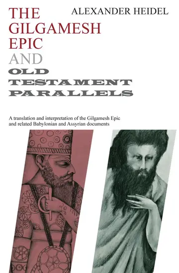 Cover of The Gilgamesh Epic and Old Testament Parallels