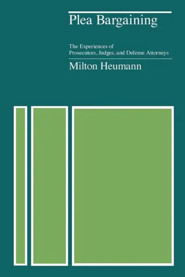 Cover of Plea Bargaining