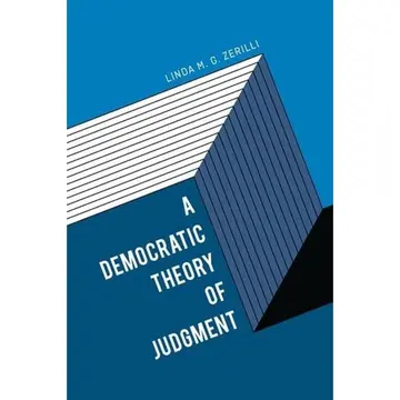 Cover of A Democratic Theory of Judgment