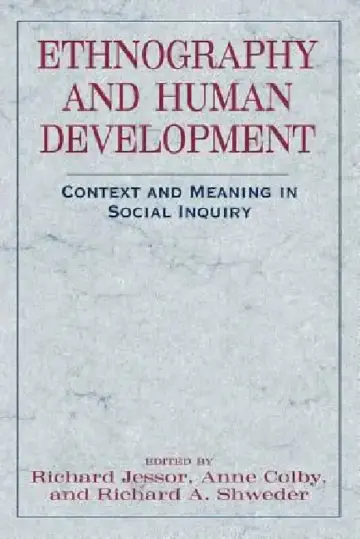 Cover of Ethnography and Human Development
