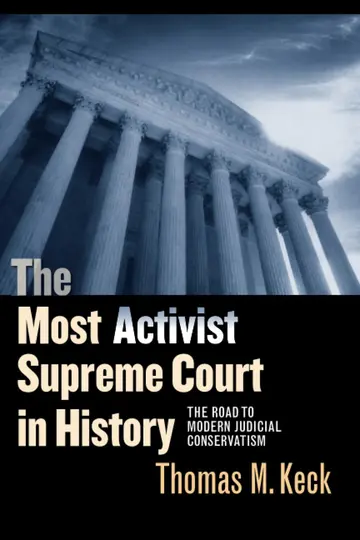 Cover of The Most Activist Supreme Court in History
