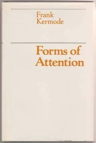 Cover of Forms of Attention