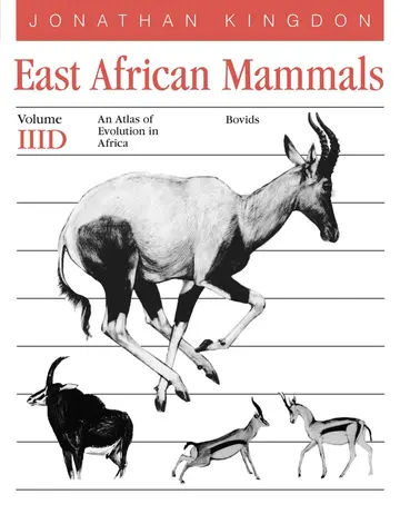 Cover of East African Mammals