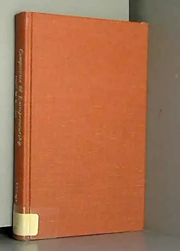 Cover of Competition and Entrepreneurship