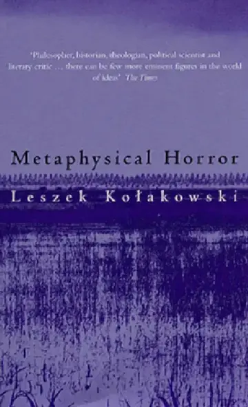 Cover of Metaphysical Horror