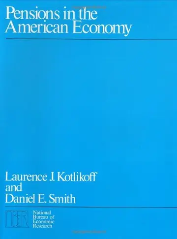 Cover of Pensions in the American Economy