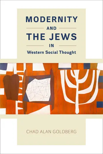 Cover of Modernity and the Jews in Western Social Thought