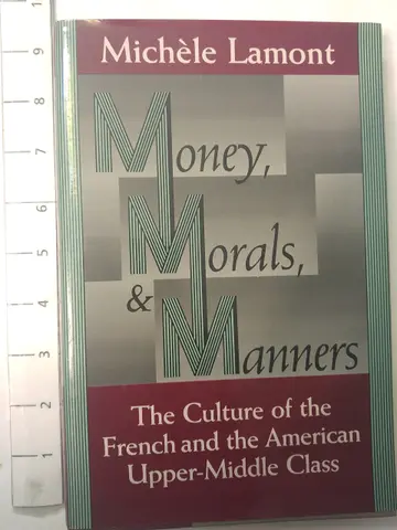 Cover of Money, Morals, & Manners