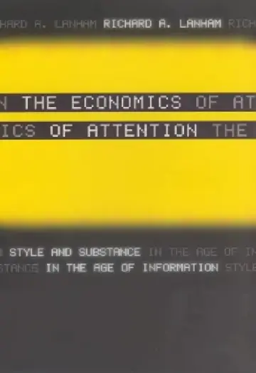 Cover of The Economics of Attention