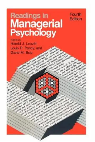 Cover of Readings in Managerial Psychology