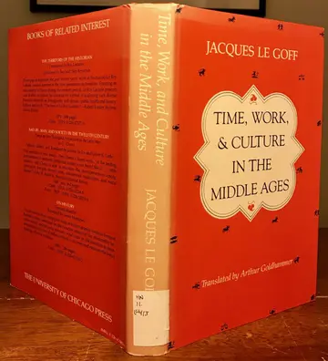 Cover of Time, Work and Culture in the Middle Ages