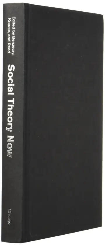 Cover of Social Theory Now